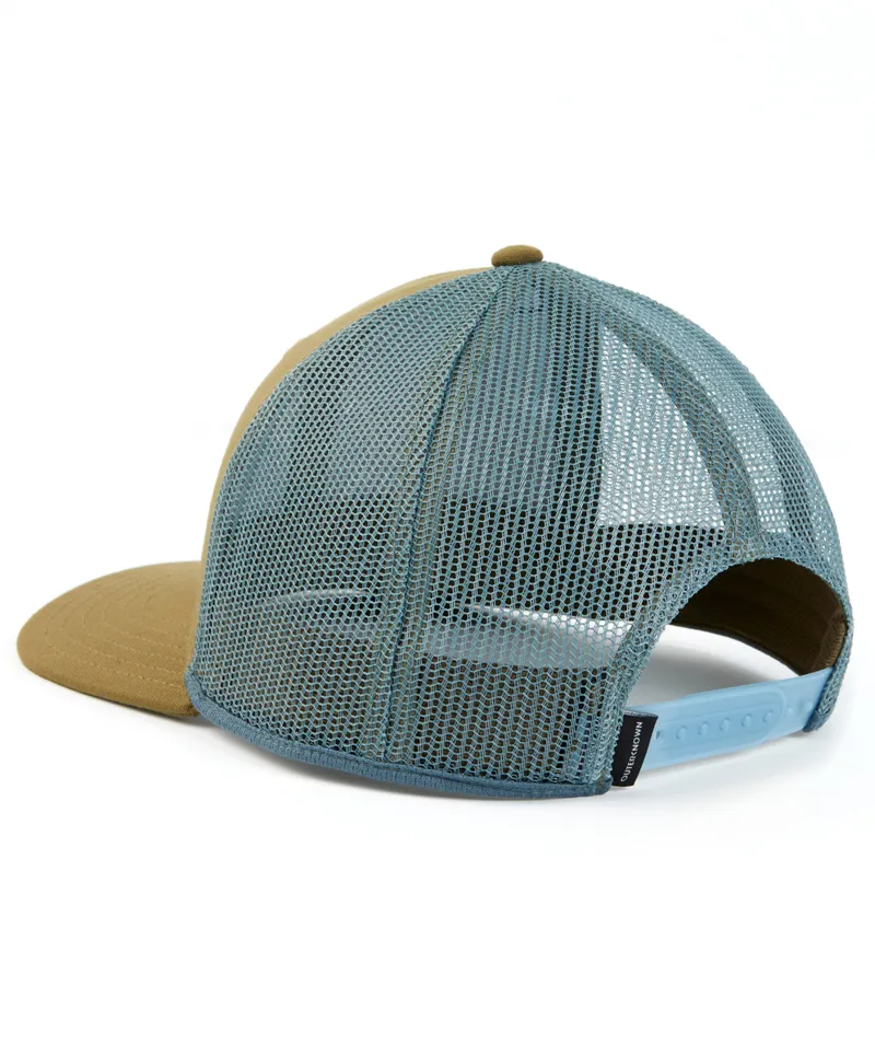 Outerknown Ok Patch Trucker Olive - Mens Green Cap-1